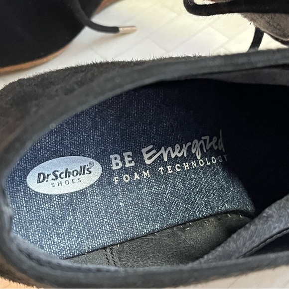 Dr. Scholl's Black Lace-Up Ankle Booties - Picture 3 of 9